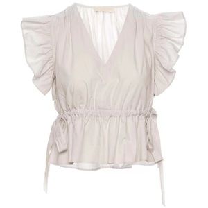 Ilya flutter sleeve blouse, size 2